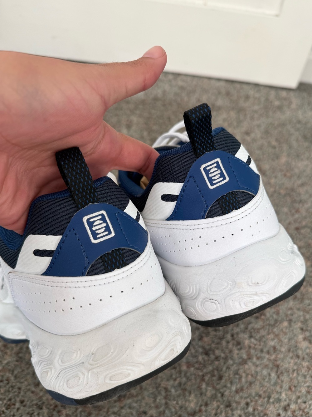 New Balance Fresh Foam X 1007 Men’s Size 11.5 Tennis Shoes, White/Blue/sea Salt - Picture 4 of 17